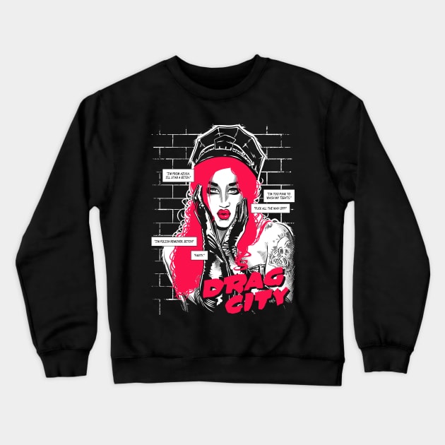 Drag City - Adore Delano Crewneck Sweatshirt by GillesBone